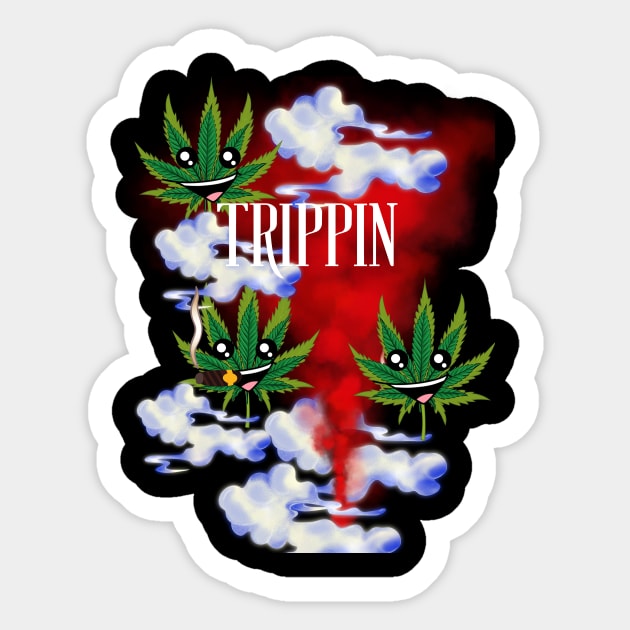 WEED Sticker by LadiesGoldenSpiral